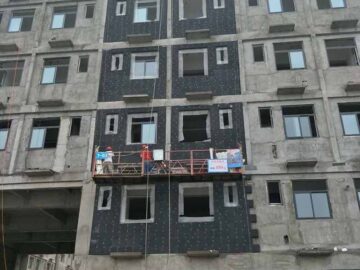 快來看呀！這整整齊齊的板材是什么？河南朝欽節(jié)能廠家生產(chǎn)A級(jí)防火保溫材料石墨改性水泥基保溫板